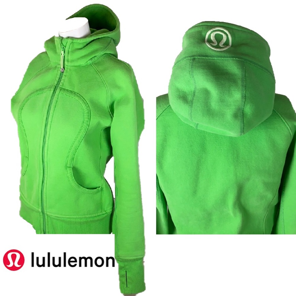 Kermit Green Lululemon Scuba Hoodie